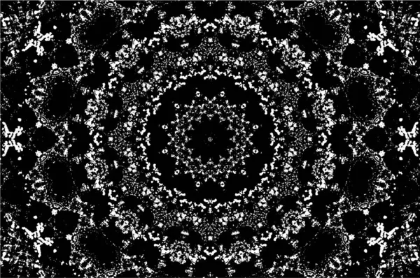 siyah ve beyaz geometrik mozaik