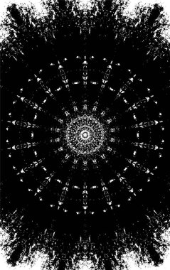 Siyah beyaz monokrom eski grunge vintage eskimiş arka plan soyut antika desenli retro model.  