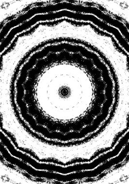 Siyah beyaz monokrom eski grunge vintage eskimiş arka plan soyut antika desenli retro model.  