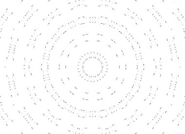 Siyah ve beyaz süslemeli arka plan. Mandala deseni.