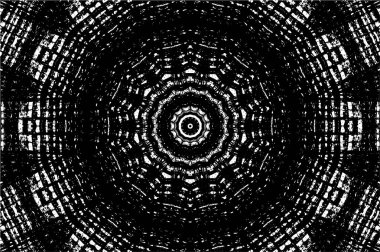 siyah ve beyaz grunge geometrik desen