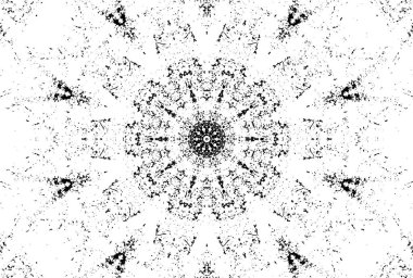 siyah ve beyaz grunge geometrik desen