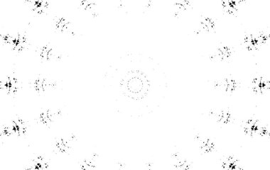 Siyah beyaz monokrom eski grunge vintage eskimiş arka plan soyut antika desenli retro model.  