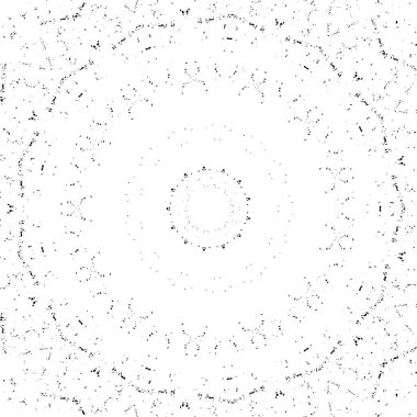 siyah ve beyaz geometrik mozaik