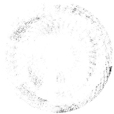 Beyaz zemin üzerindeki soyut grunge çemberi, yaratıcı siyah beyaz desen, mürekkep dokusu