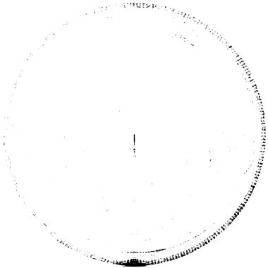 Beyaz zemin üzerindeki soyut grunge çemberi, eski püskü boya dokusu, vektör illüstrasyonu