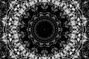 siyah ve beyaz grunge geometrik desen