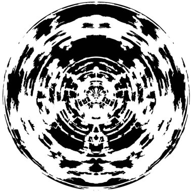 siyah ve beyaz grunge geometrik desen