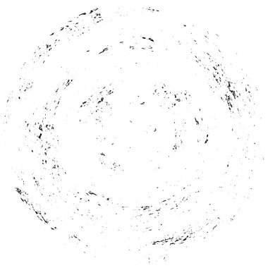 Fırçalanmış Radikal Soyut Tehlike Dokusu, Siyah ve Beyaz 