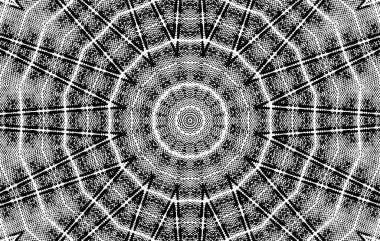 Siyah beyaz monokrom eski grunge vintage eskimiş arka plan soyut antika desenli retro model.  