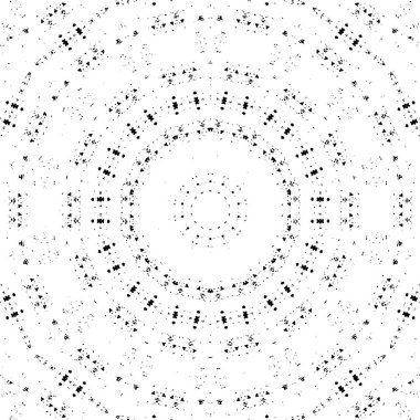 siyah ve beyaz geometrik mozaik