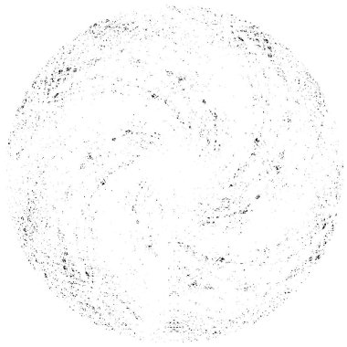 Fırçalanmış Radikal Soyut Tehlike Dokusu, Siyah ve Beyaz 