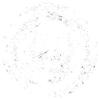 Fırçalanmış Radikal Soyut Tehlike Dokusu, Siyah ve Beyaz 