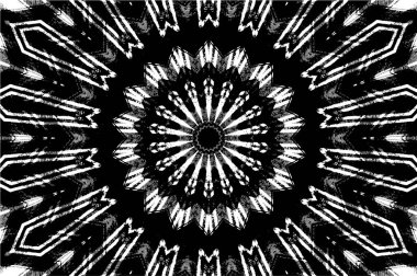 Vektör mandala. Yuvarlak. El çizildi.