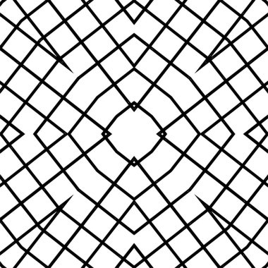 Fırçalanmış Radikal Soyut Tehlike Dokusu, Siyah ve Beyaz 