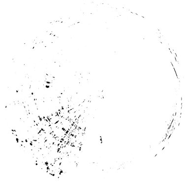 Beyaz arkaplan üzerindeki soyut grunge çemberi, vektör illüstrasyonu