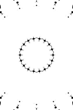 Soyut yaratıcı siyah beyaz desen, vektör çizimi. güzel süs arkaplanı