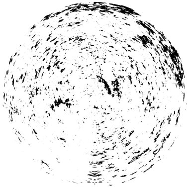 Siyah ve Beyaz Tek Renkli Küre