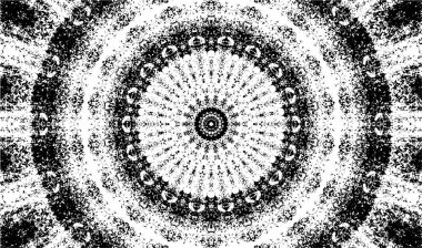 Vektör mandala. Yuvarlak. El çizildi.