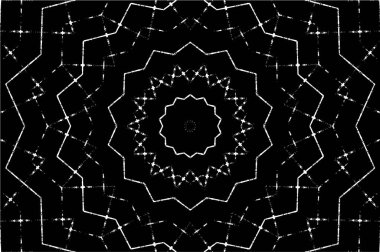 Kaleydoskopik desenli süslemeli tek renkli arkaplan