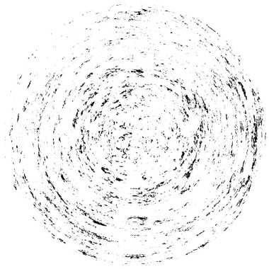 Gölgeli Doku: Kaotik Tek Renk Desenli Soyut Küre