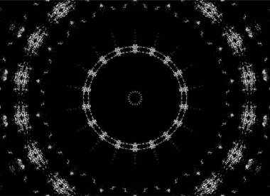 Vektör mandala. Yuvarlak. El çizildi.