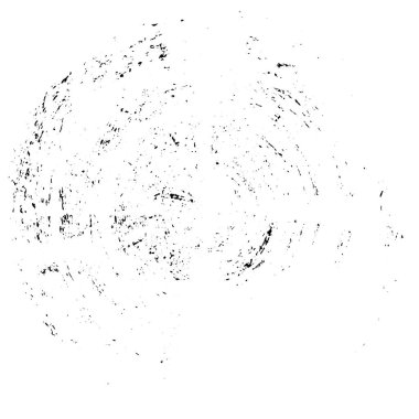 Beyaz arkaplanda siyah mürekkep darbelerinin grunge deseni 