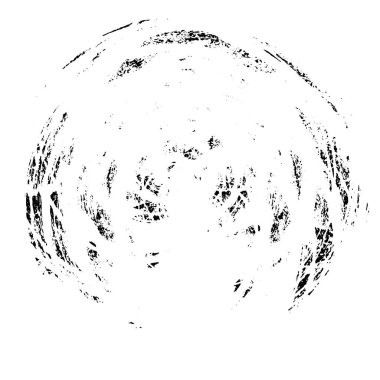 Beyaz arkaplanda siyah mürekkep darbelerinin grunge deseni 