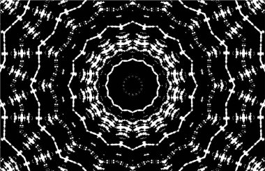 Kaleydoskopik desenli süslemeli tek renkli arkaplan