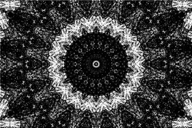 Vektör mandala. Yuvarlak. El çizildi.