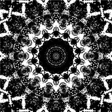 Kaleyidoskopik desenli yaratıcı tek renkli arkaplan