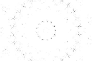 Siyah ve beyaz süslemeli arka plan. Mandala deseni.