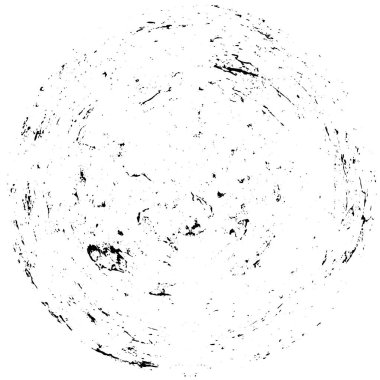 Beyaz arkaplan vektör illüstrasyonunda soyut siyah damga    