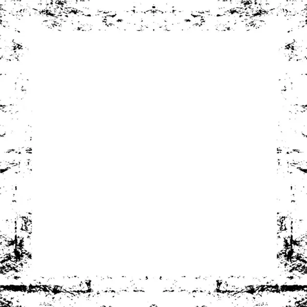 Grunge Τετράγωνο Πλαίσιο Λευκό Φόντο — Διανυσματικό Αρχείο