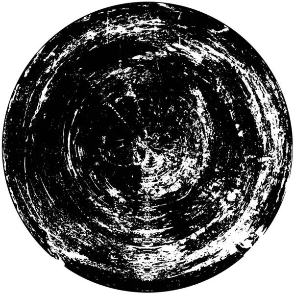 Abstrakt Grunge Cirkel Vit Bakgrund Vacker Svart Och Vitt Mönster — Stock vektor