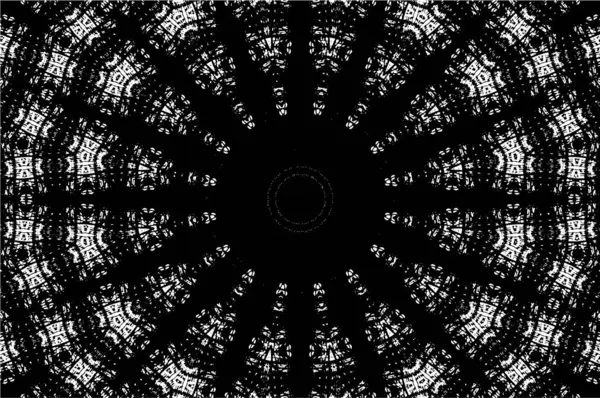 siyah ve beyaz geometrik mozaik