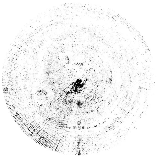 Beyaz zemin üzerindeki soyut grunge çemberi, eski püskü boya dokusu, vektör illüstrasyonu