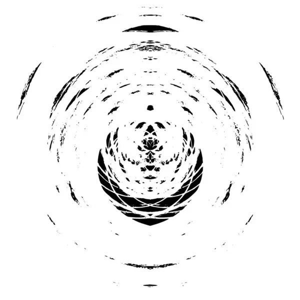 Плямистий Чорно Білий Гранжевий Векторний Фон Лінії Абстрактний Фон Ілюстрації — стоковий вектор
