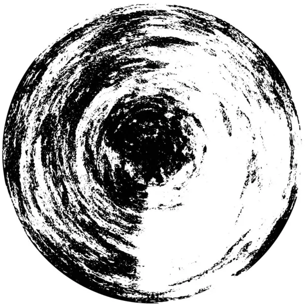 Αφηρημένος Κύκλος Grunge Λευκό Φόντο Διανυσματική Απεικόνιση — Διανυσματικό Αρχείο