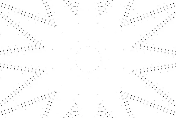 Modèle Mandala Fond Ornemental Noir Blanc — Image vectorielle