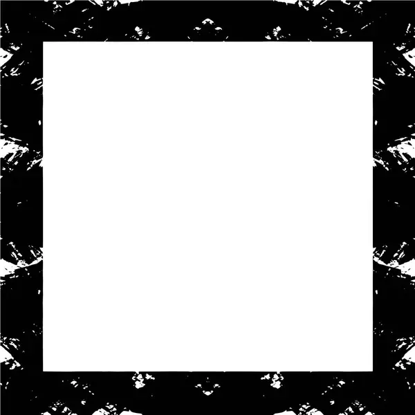 白色背景的黑色格子边框 — 图库矢量图片