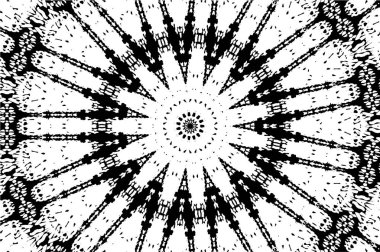 Kaleydoskopik desenli tek renkli süslemeli arkaplan