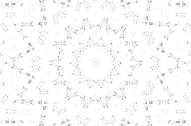 Kaleydoskopik desenli süslemeli tek renkli arkaplan