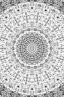 Vektör mandala. Yuvarlak. El çizildi.