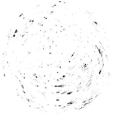 soyut siyah daire damgası, grunge vintage arkaplan, vektör illüstrasyonu