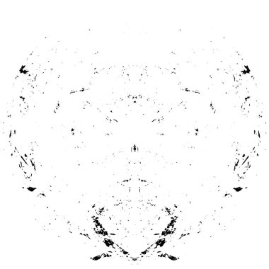 soyut siyah daire damgası, grunge vintage arkaplan, vektör illüstrasyonu