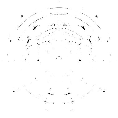 soyut siyah daire damgası, grunge vintage arkaplan, vektör illüstrasyonu