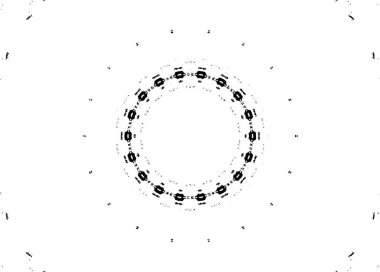 Vektör mandala. Yuvarlak. El çizildi.