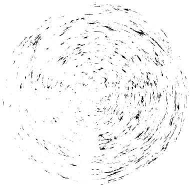 soyut siyah daire damgası, grunge vintage arkaplan, vektör illüstrasyonu