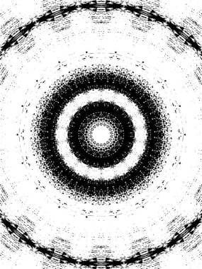 Vektör mandala. Yuvarlak. El çizildi.